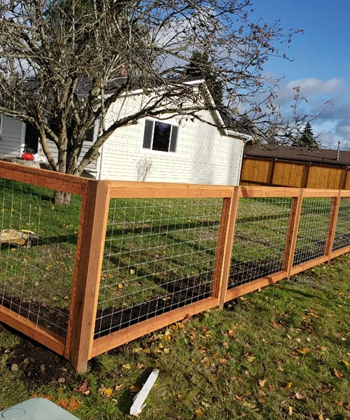 Metal Frame Fence